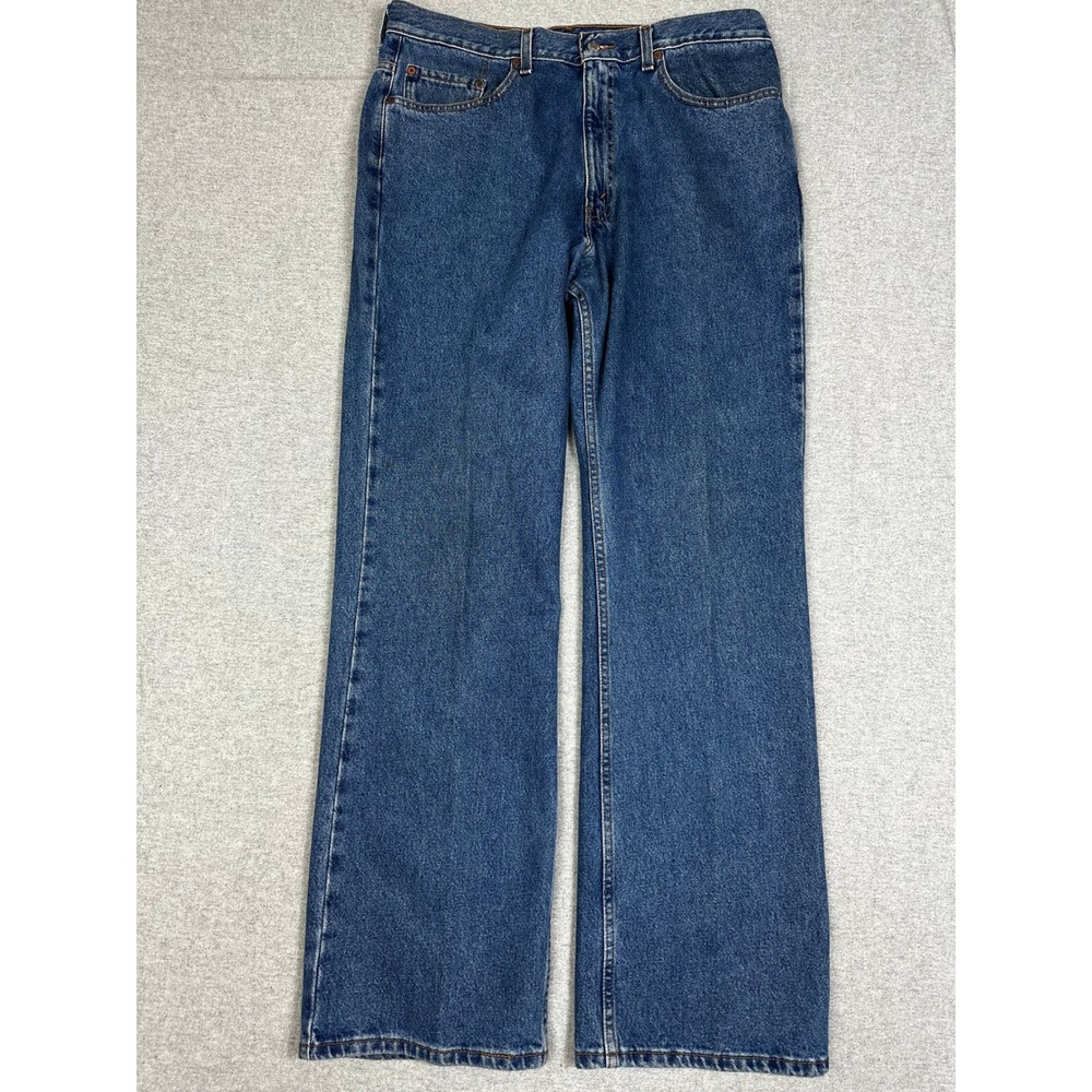 VTG Y2K Levis 517 Jeans Mens 38x34 Blue Medium Wash Denim Pants Cowboy Western